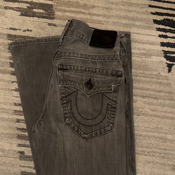True Religion Ricky Gray Jeans Men Size 28